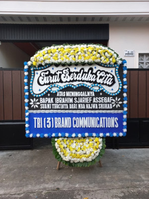 Papan Bunga Duka di Pangalengan